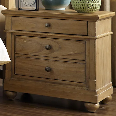 Night Stand with 2 Drawers
